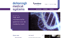 Desktop Screenshot of medicalsystems.nl